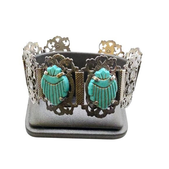 Vintage Egyptian Style Souvenir Bracelet (A7129) - Picture 1 of 5